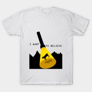 T-shirt I want to believe T-Shirt